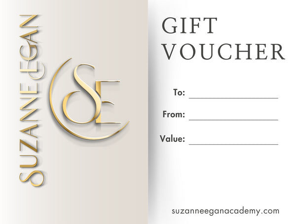 Vale de regalo de la Academia Suzanne Egan